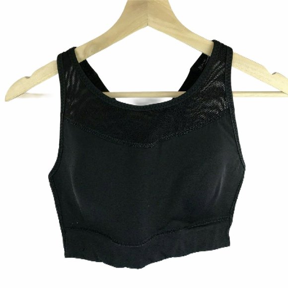 Athleta Sports Bra.  High Support.  Black Small - Picture 1 of 8